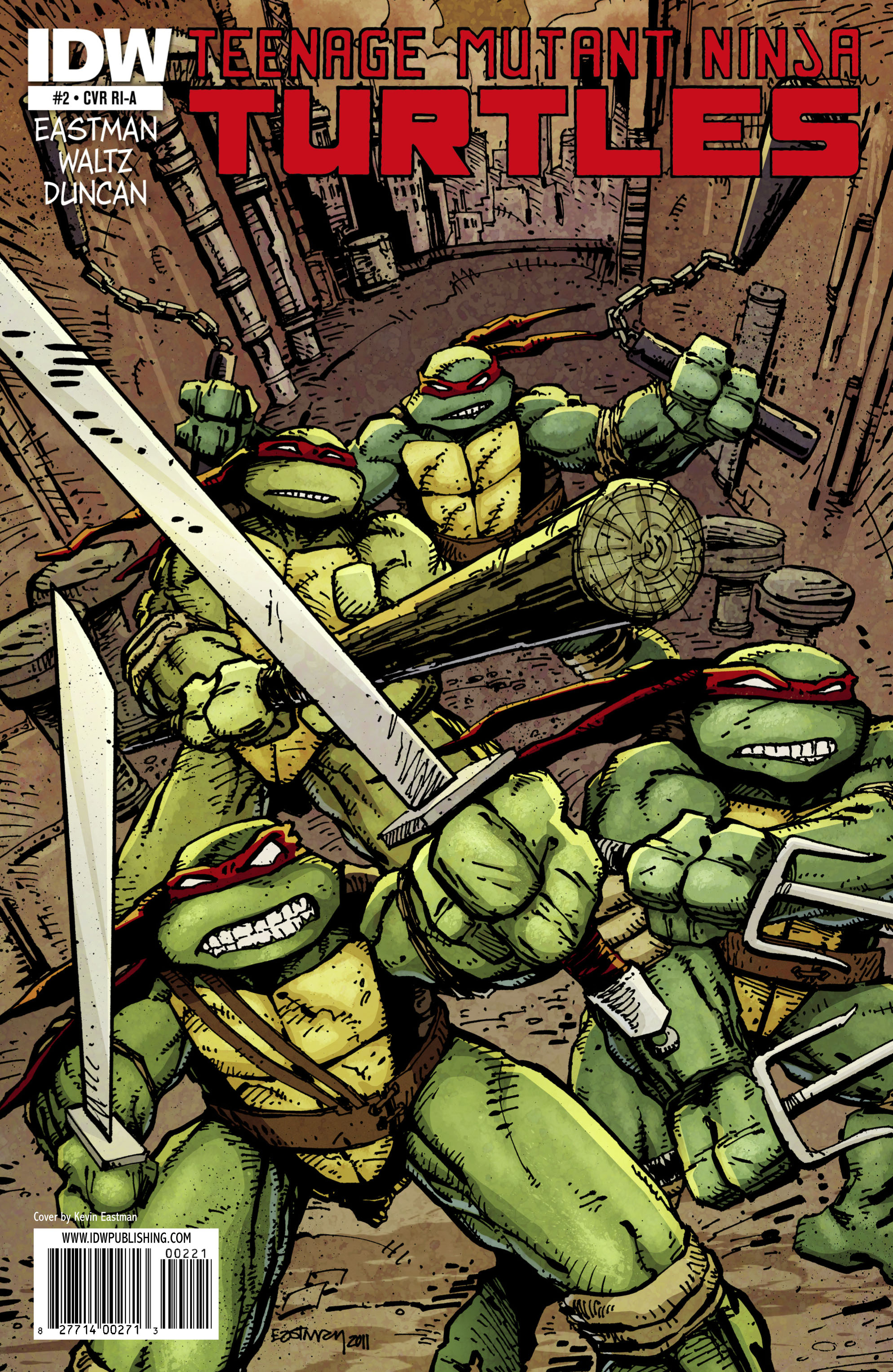 Read Teenage Mutant Ninja Turtles (2011) EN Manga Online