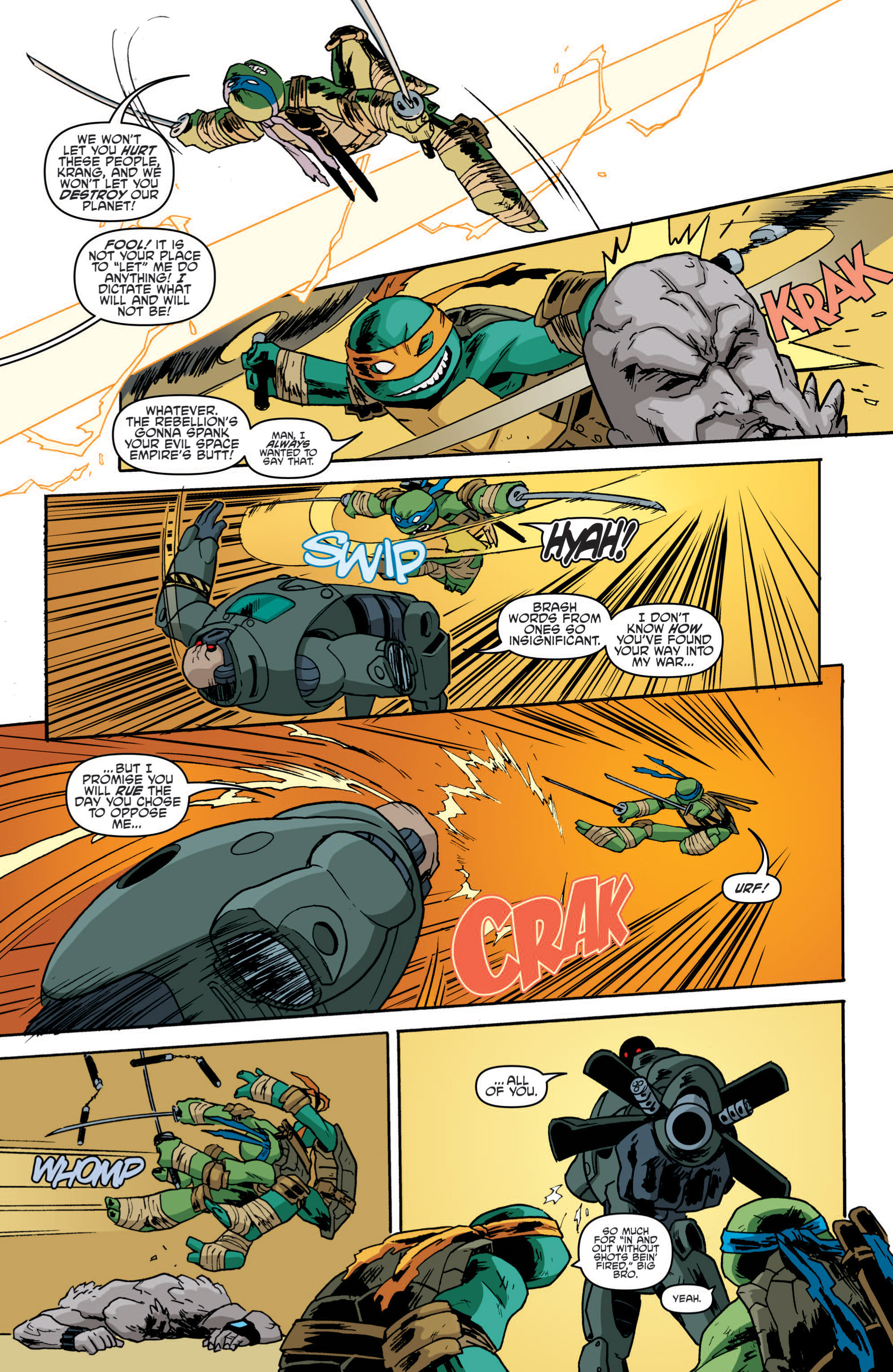 Read Teenage Mutant Ninja Turtles (2011) EN Manga Online