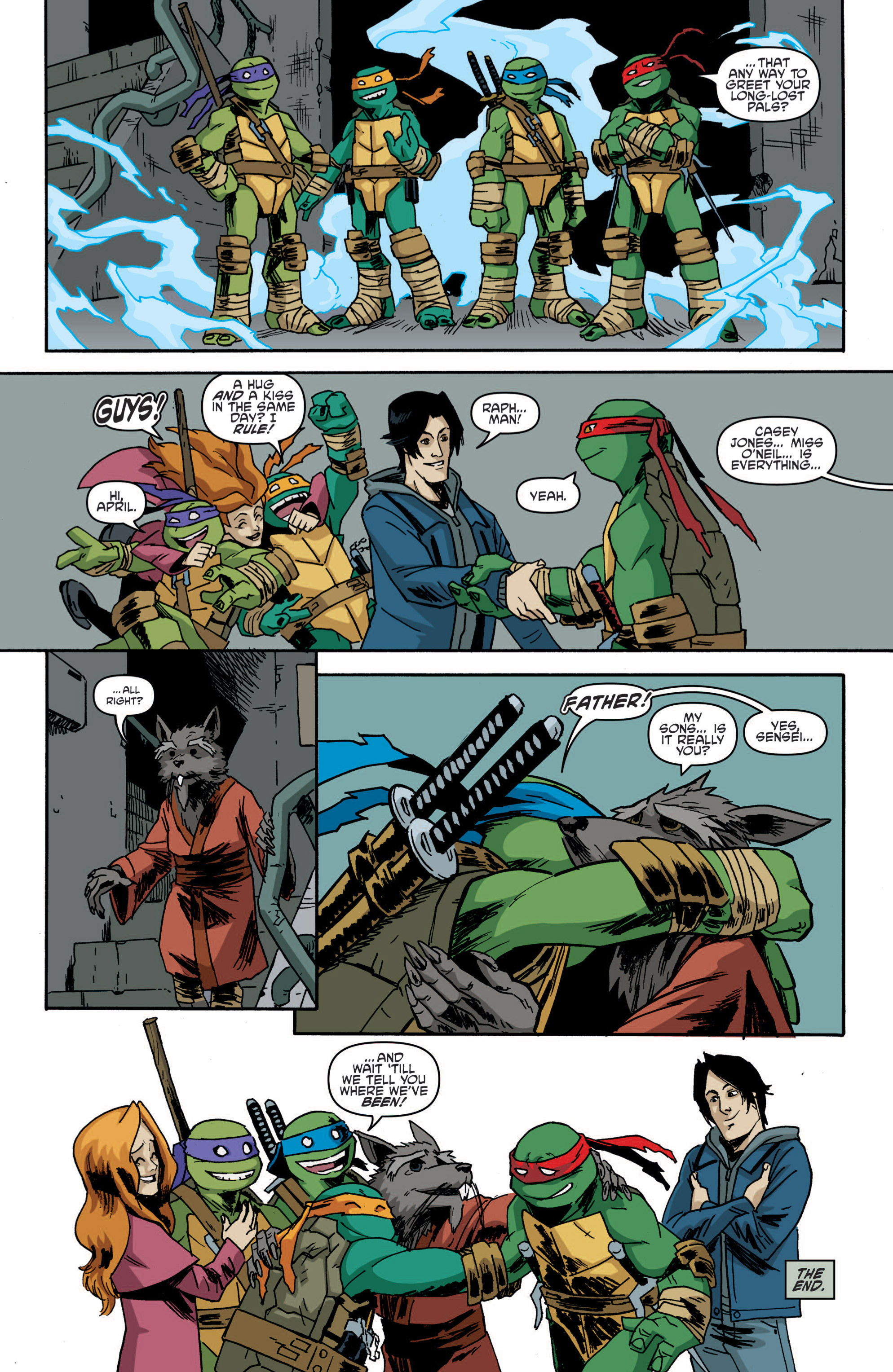 Read Teenage Mutant Ninja Turtles (2011) EN Manga Online