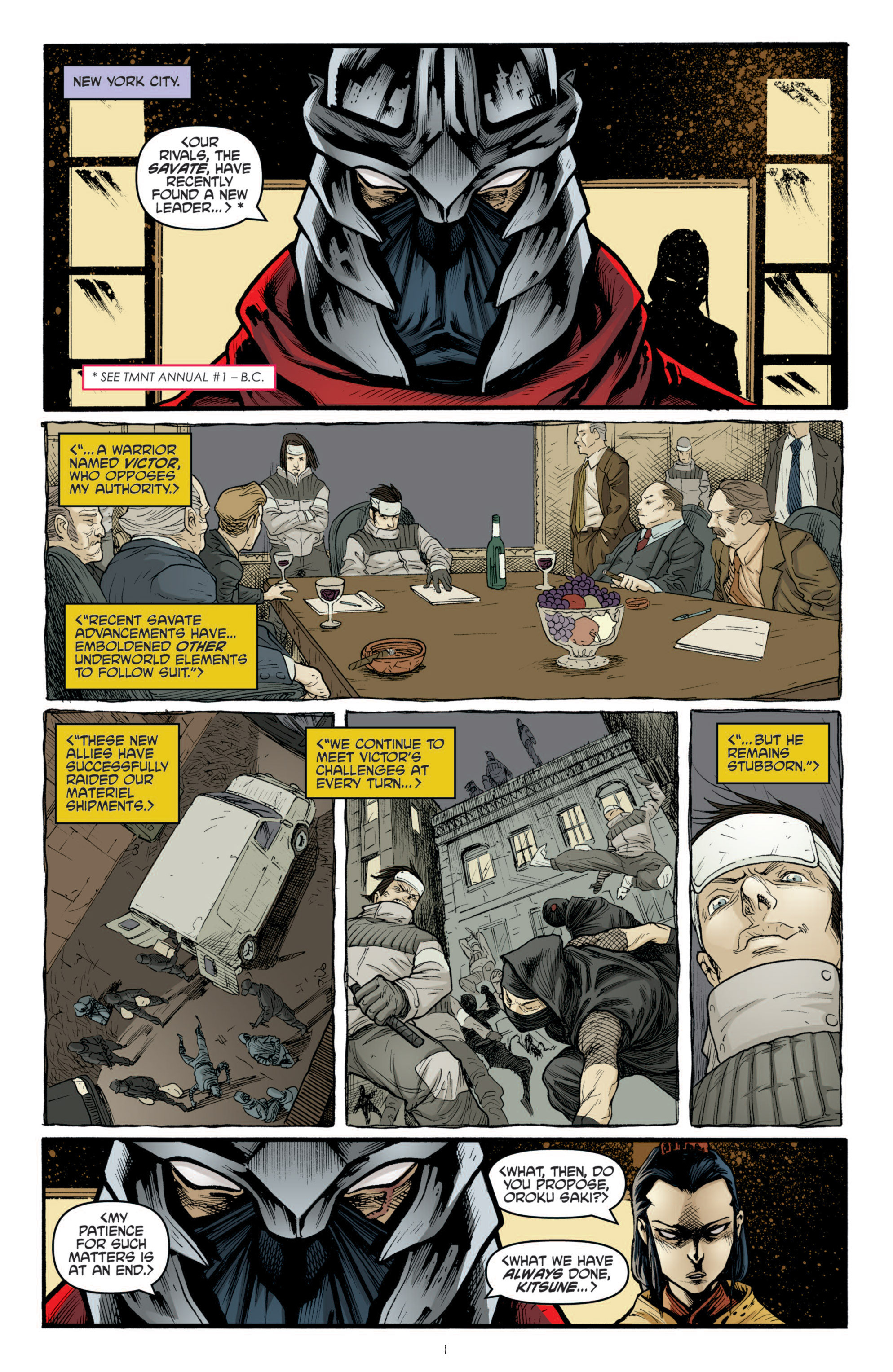 Read Teenage Mutant Ninja Turtles (2011) EN Manga Online