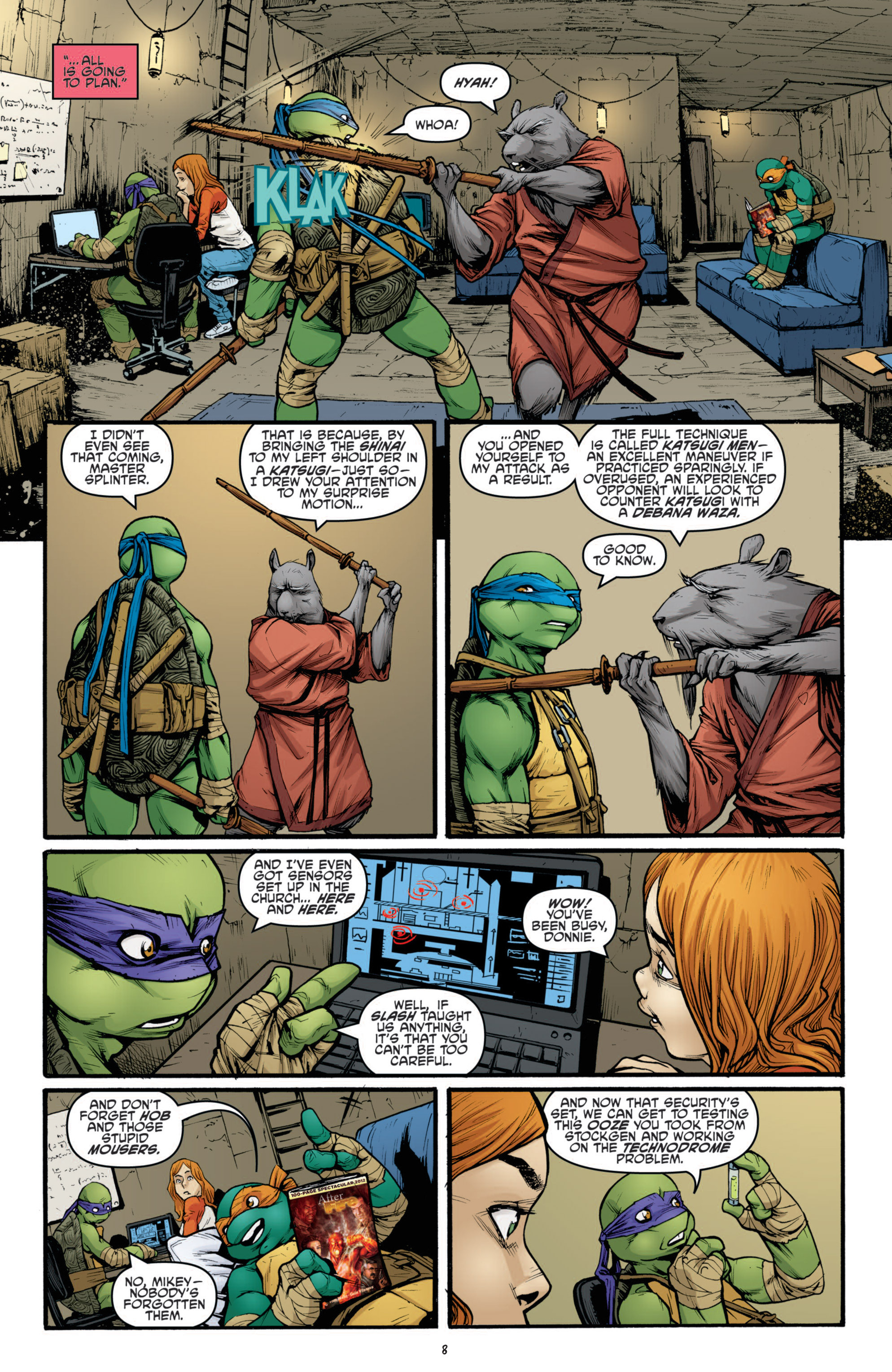 Read Teenage Mutant Ninja Turtles (2011) EN Manga Online