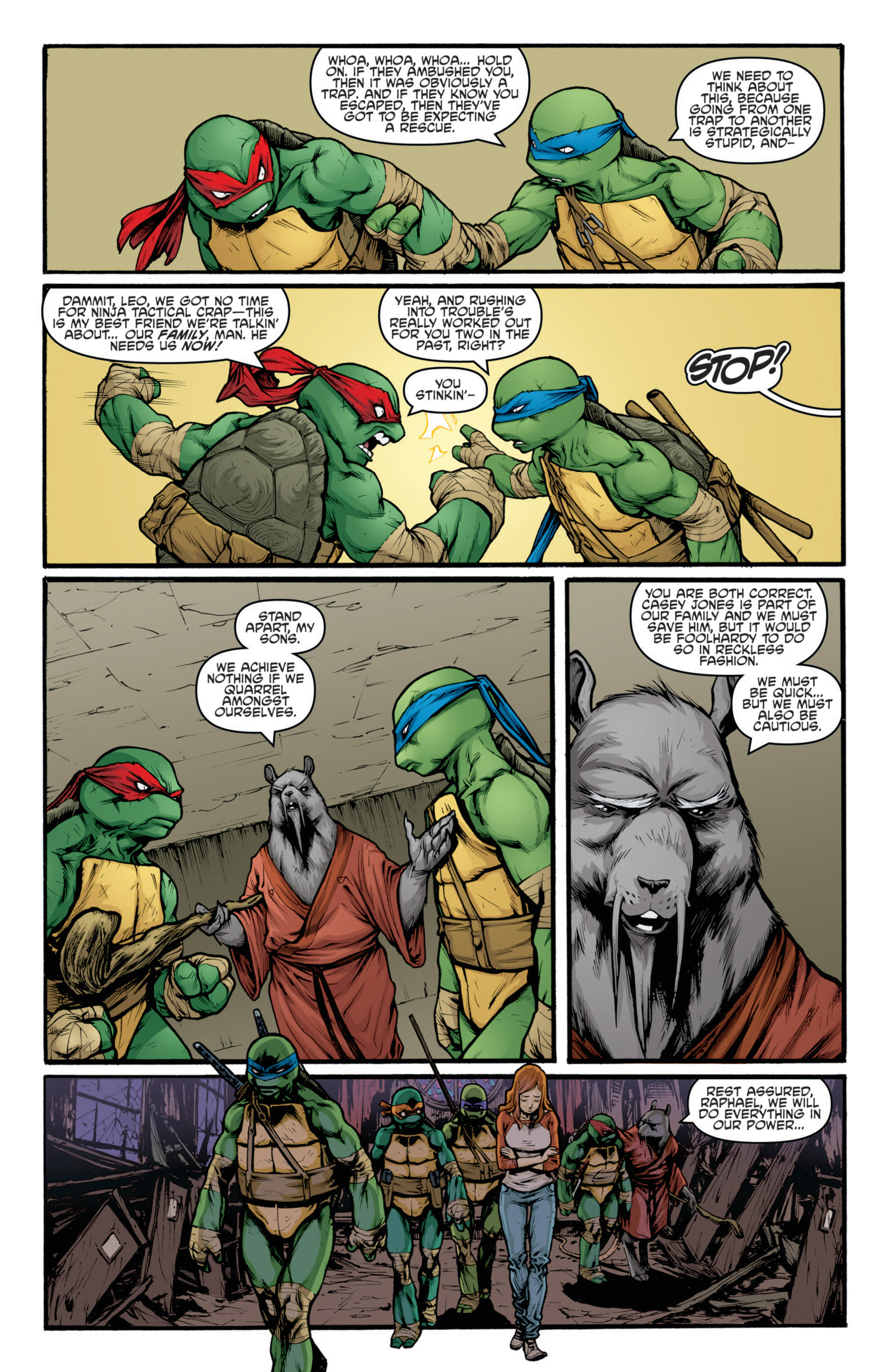 Read Teenage Mutant Ninja Turtles (2011) EN Manga Online