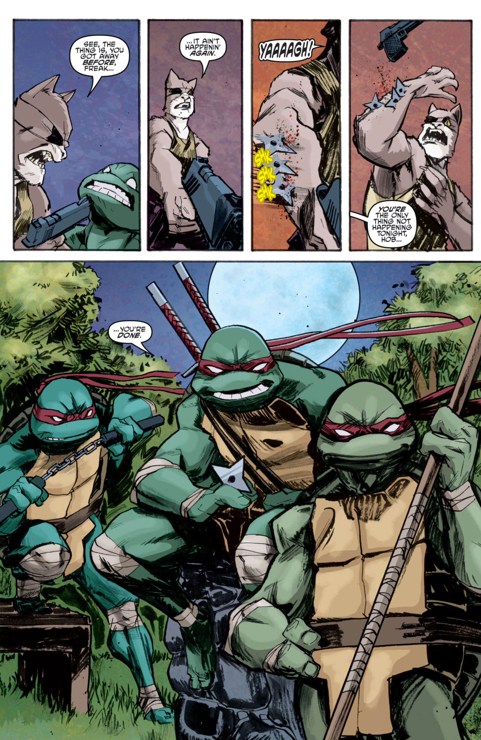 Read Teenage Mutant Ninja Turtles (2011) EN Manga Online