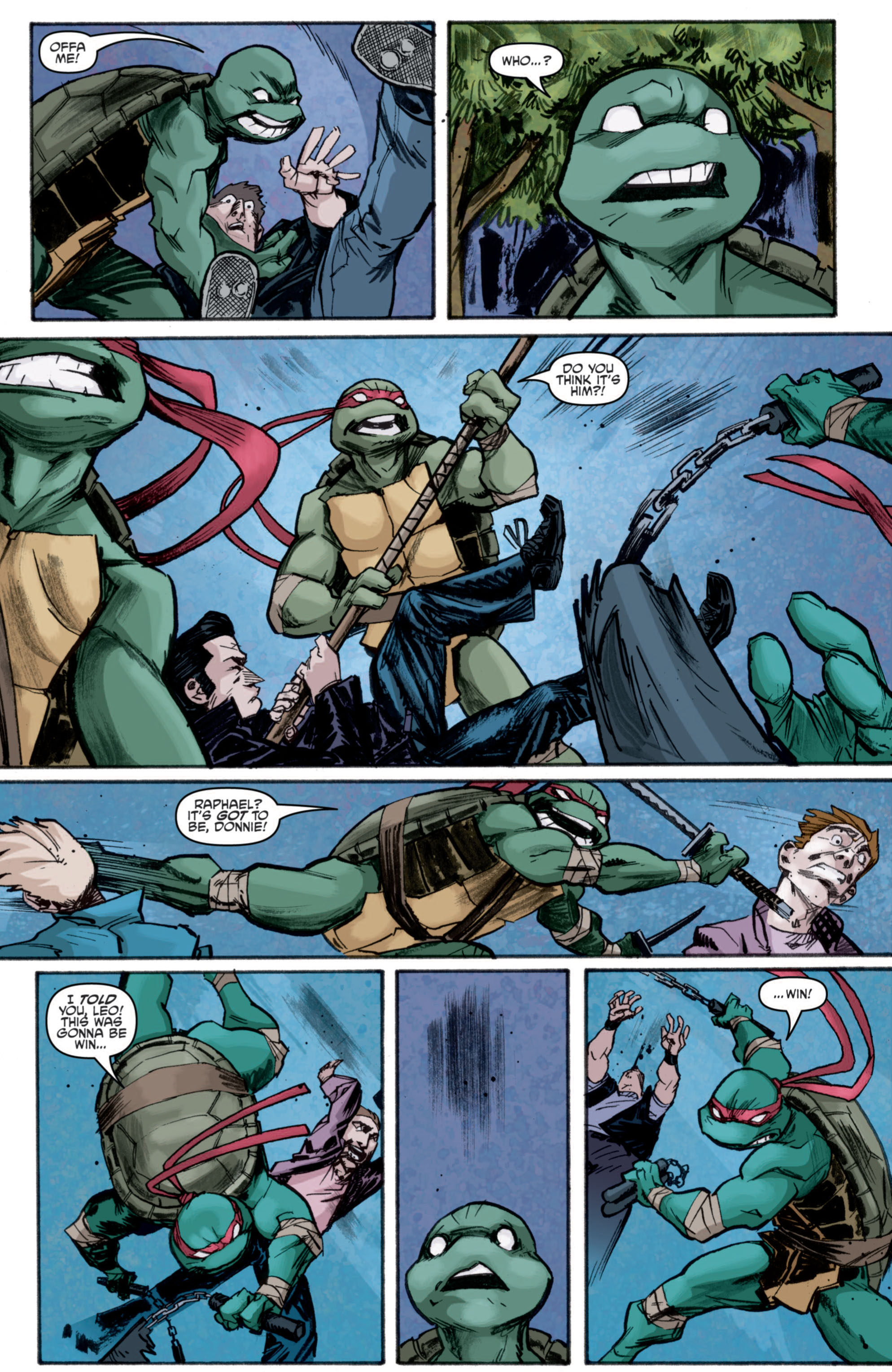 Read Teenage Mutant Ninja Turtles (2011) EN Manga Online