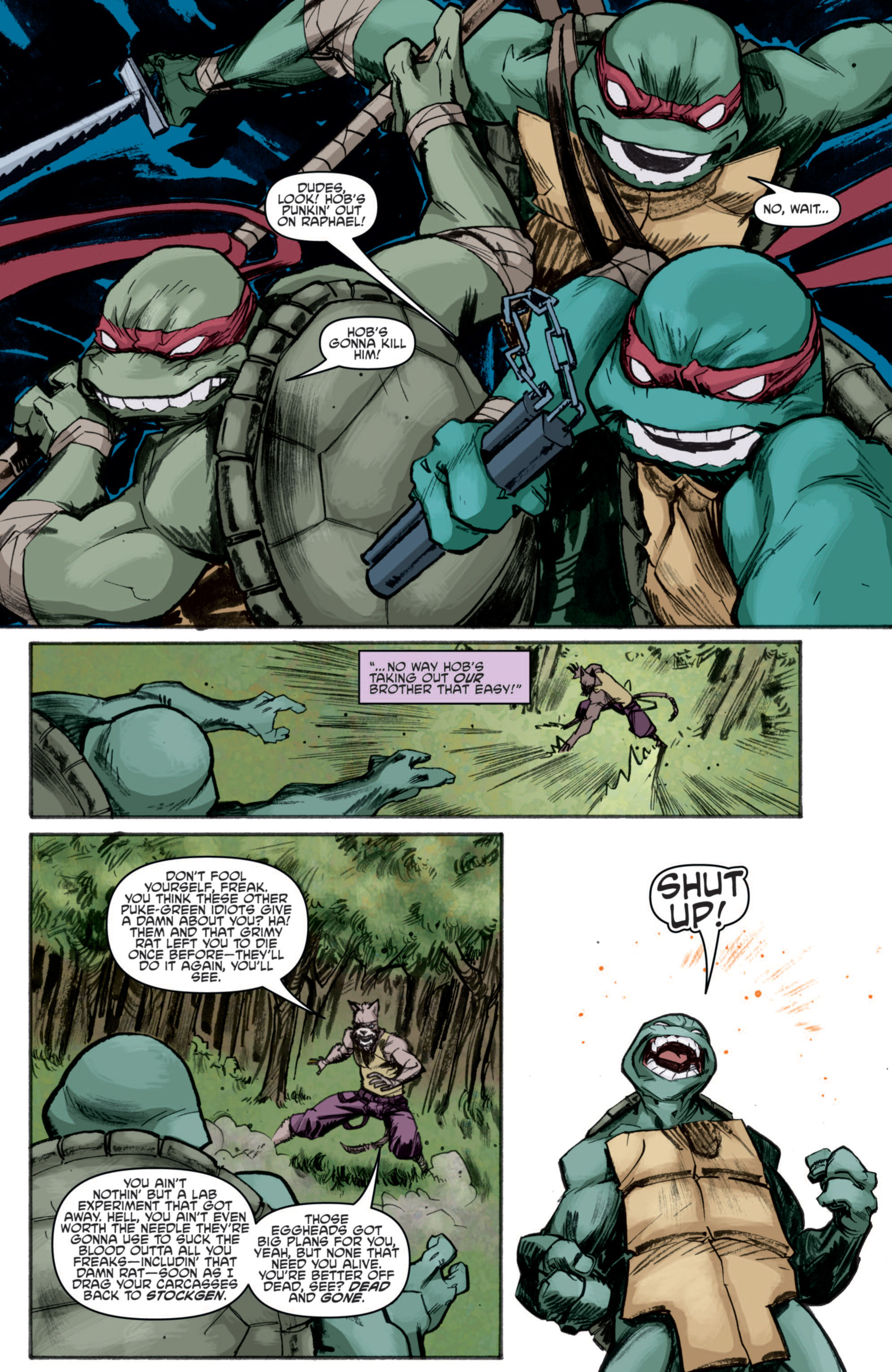 Read Teenage Mutant Ninja Turtles (2011) EN Manga Online