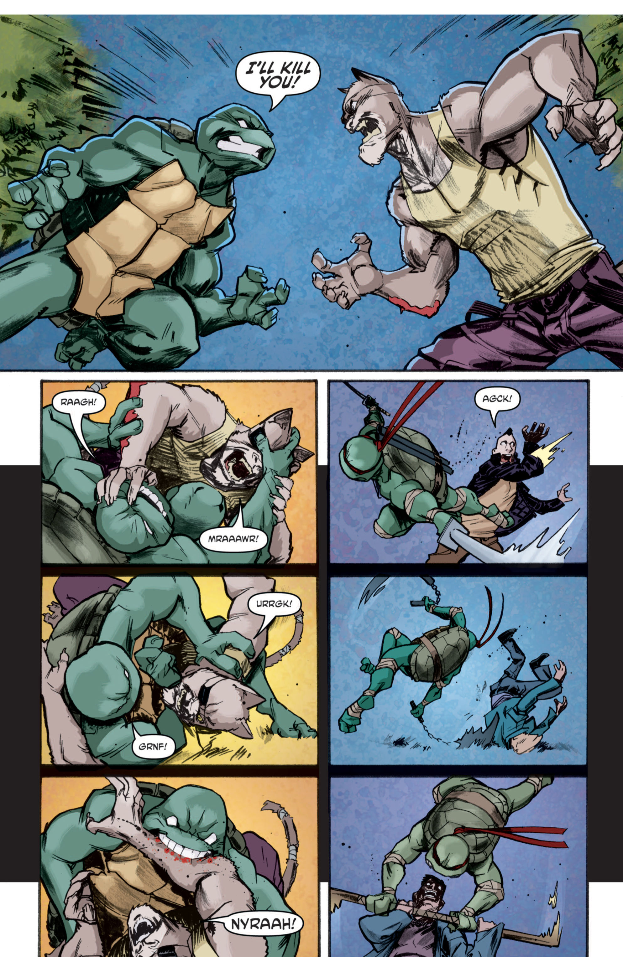 Read Teenage Mutant Ninja Turtles (2011) EN Manga Online