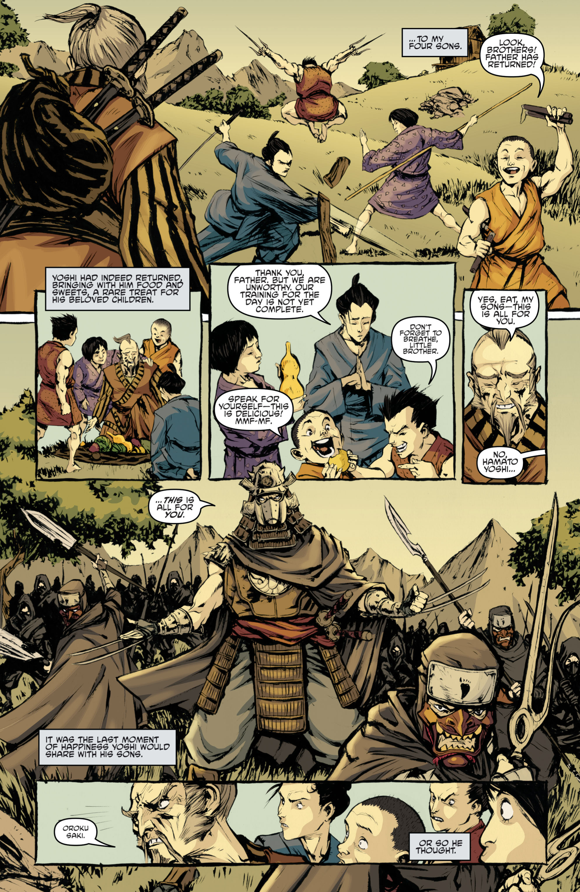 Read Teenage Mutant Ninja Turtles (2011) EN Manga Online
