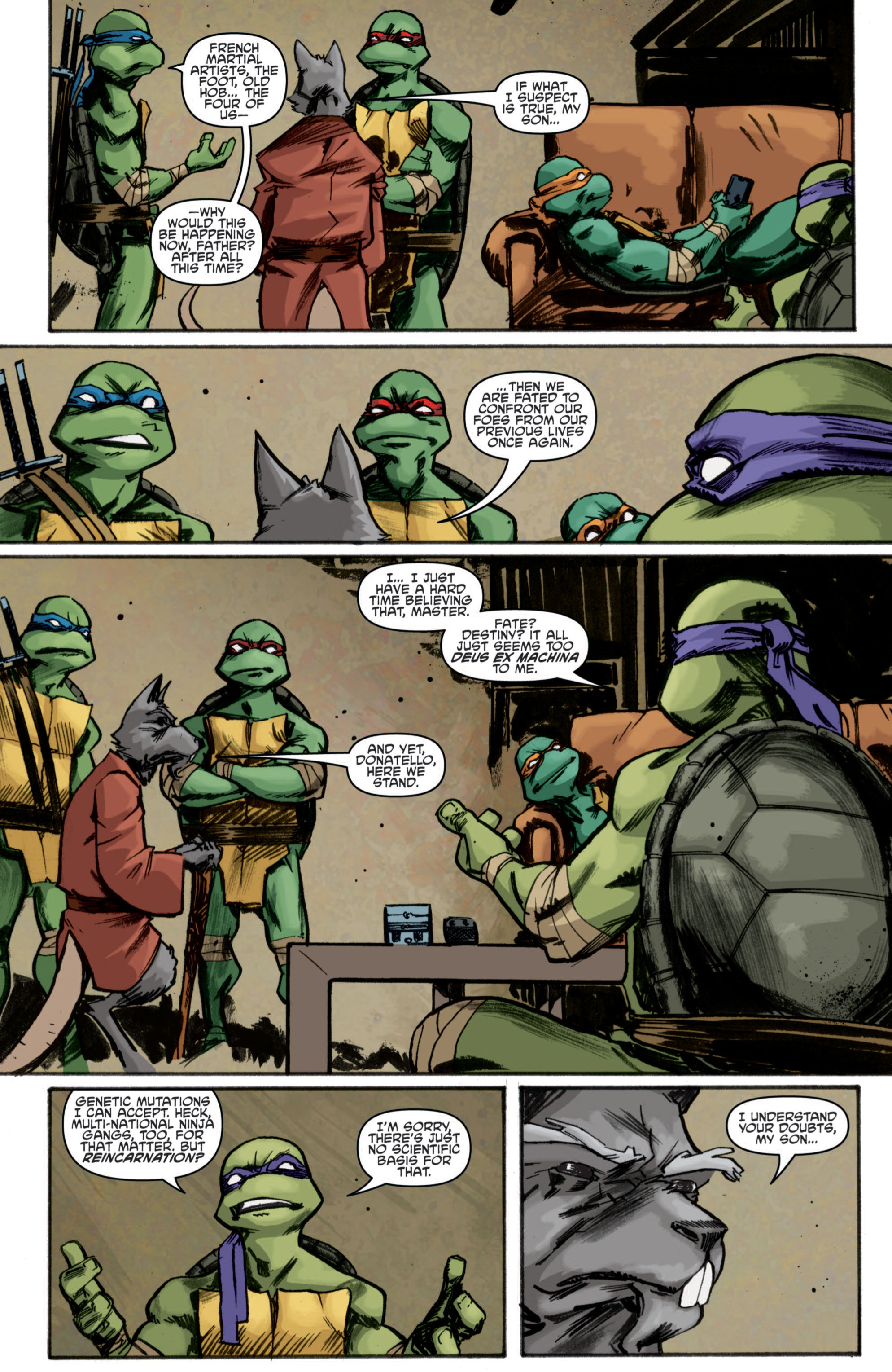 Read Teenage Mutant Ninja Turtles (2011) EN Manga Online