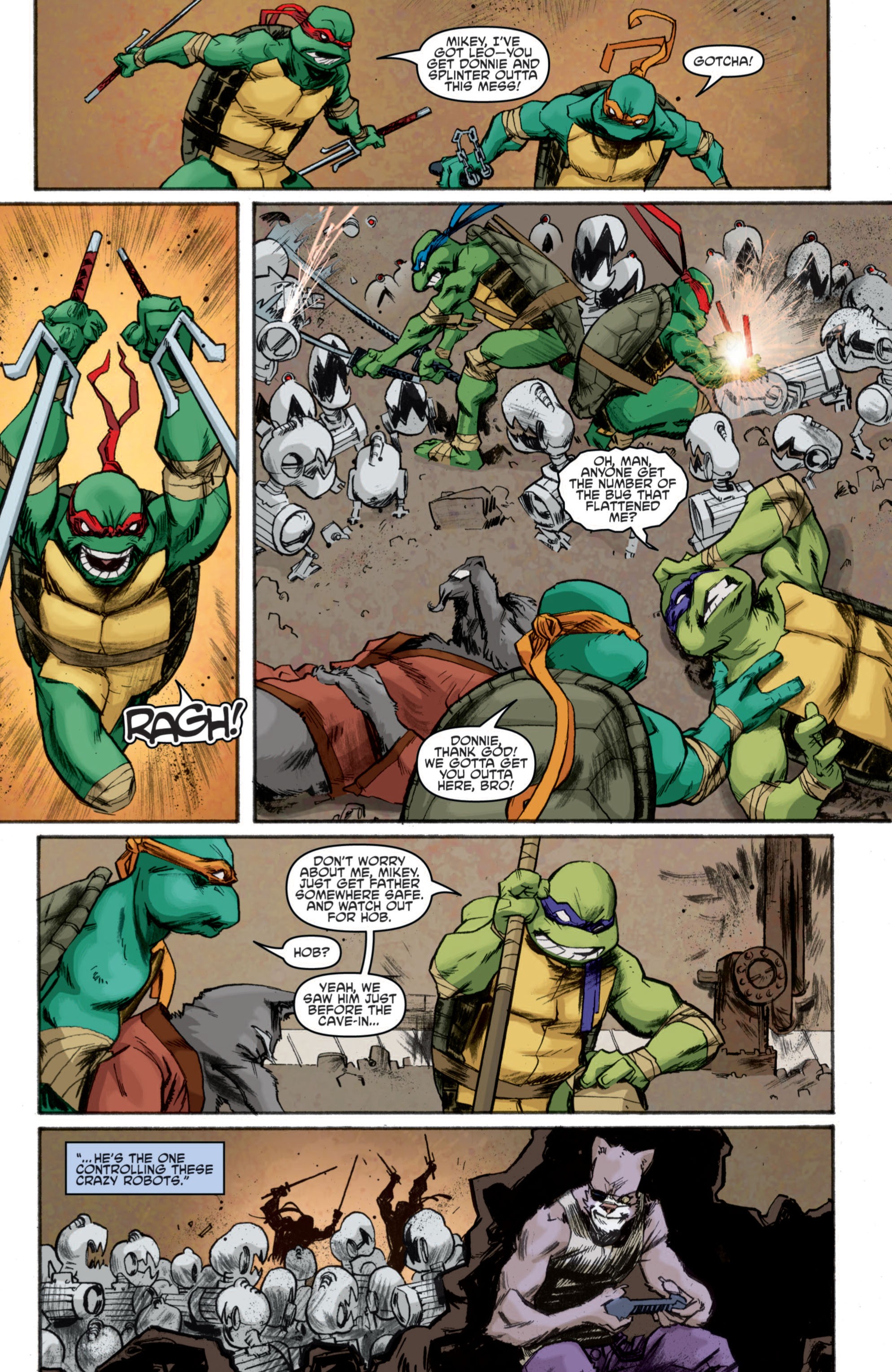 Read Teenage Mutant Ninja Turtles (2011) EN Manga Online