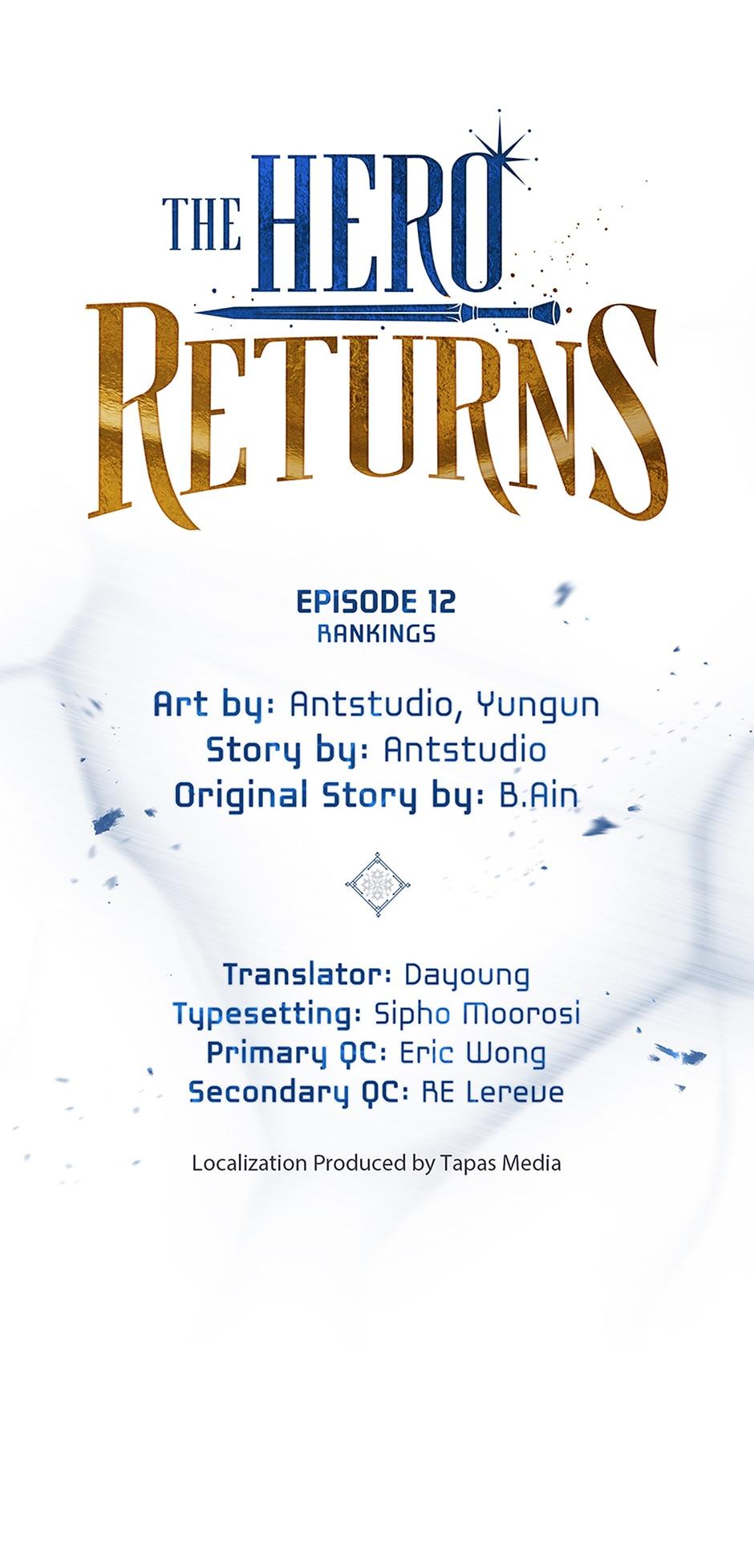 Read The Hero Returns EN Manga Online