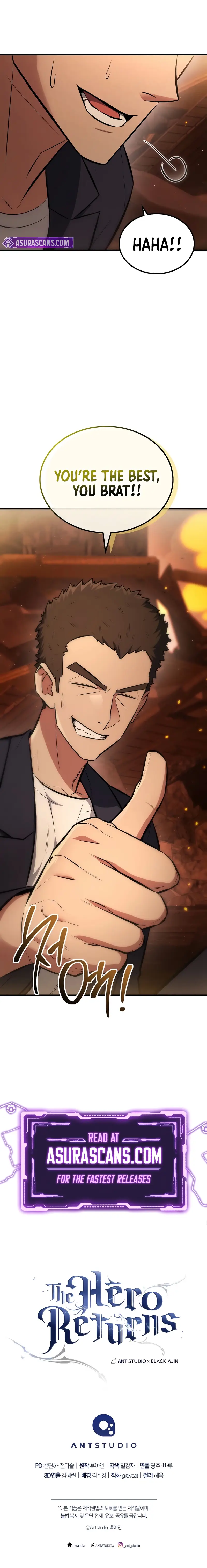 Read The Hero Returns EN Manga Online