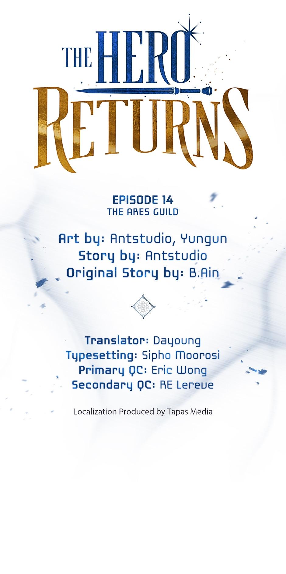 Read The Hero Returns EN Manga Online