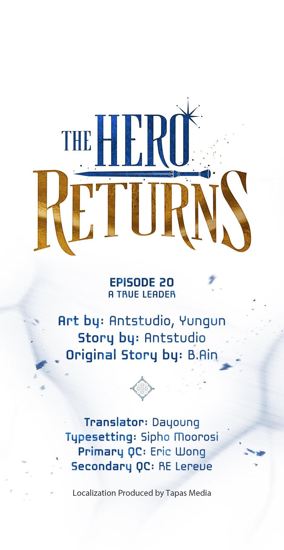 Read The Hero Returns EN Manga Online