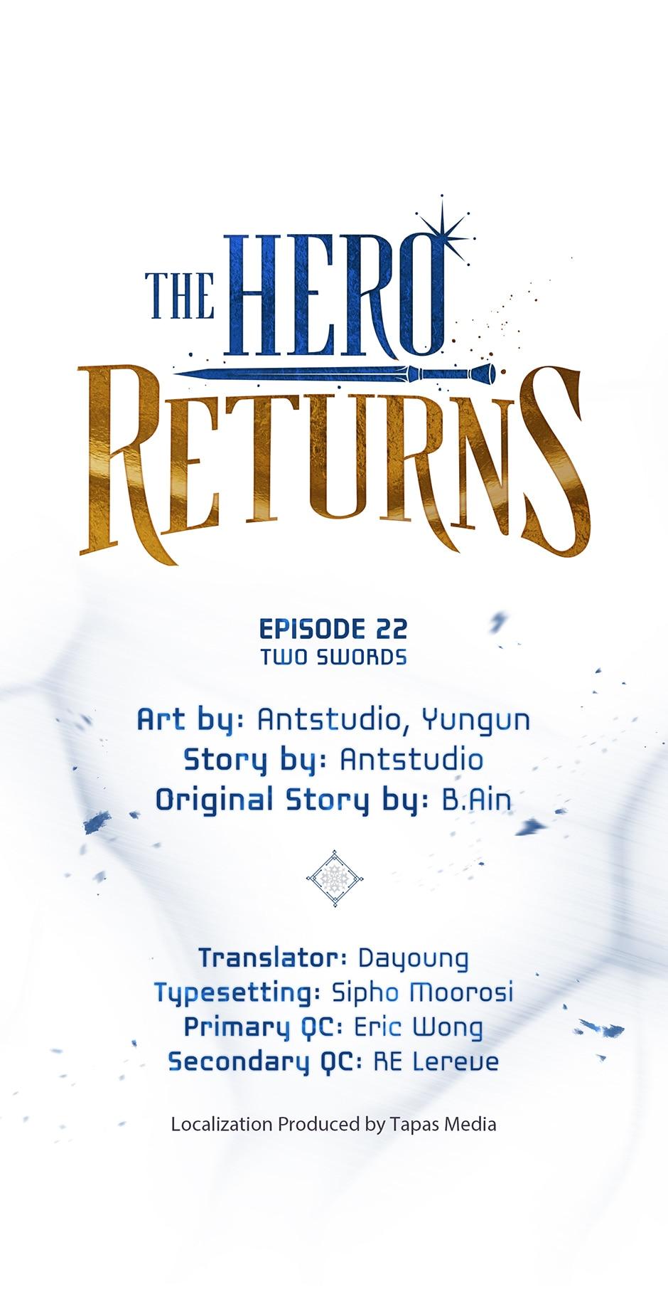 Read The Hero Returns EN Manga Online