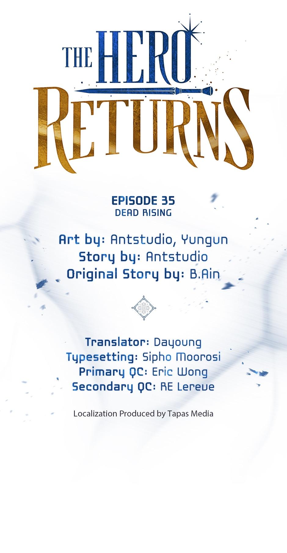 Read The Hero Returns EN Manga Online