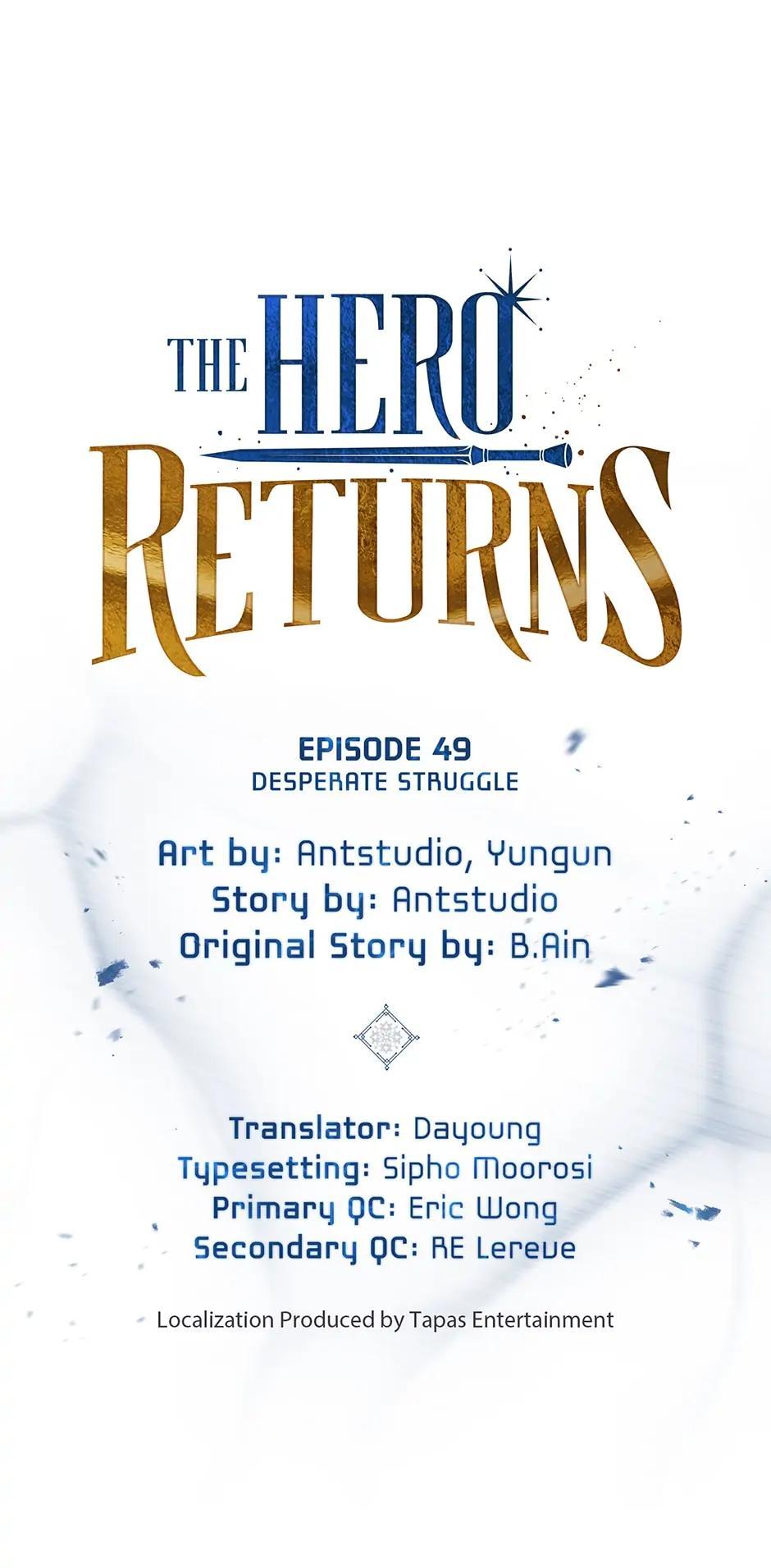 Read The Hero Returns EN Manga Online