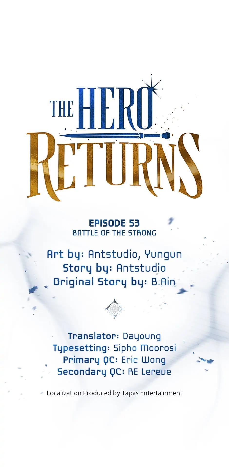 Read The Hero Returns EN Manga Online