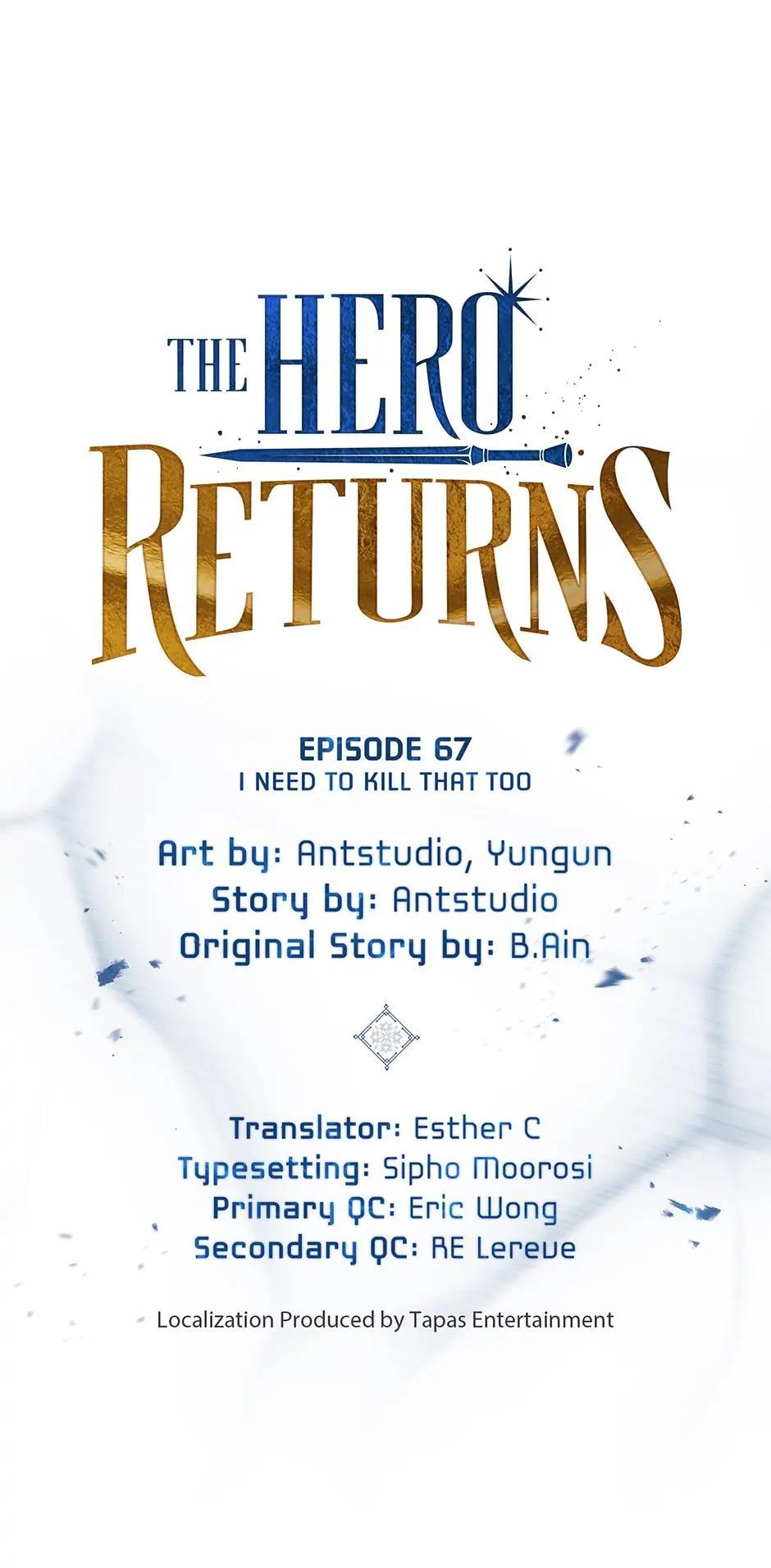 Read The Hero Returns EN Manga Online
