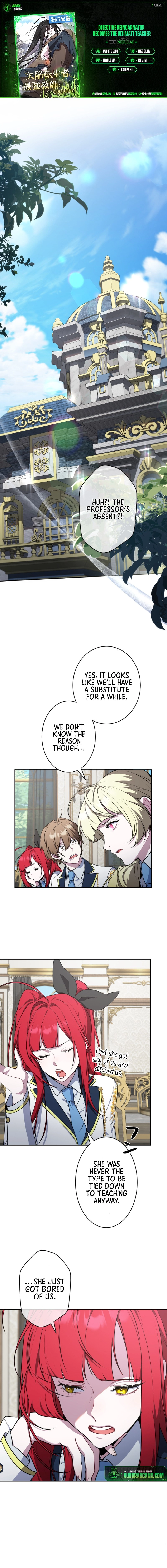 Read The Mighty Teacher is a Roleplayer EN Manga Online