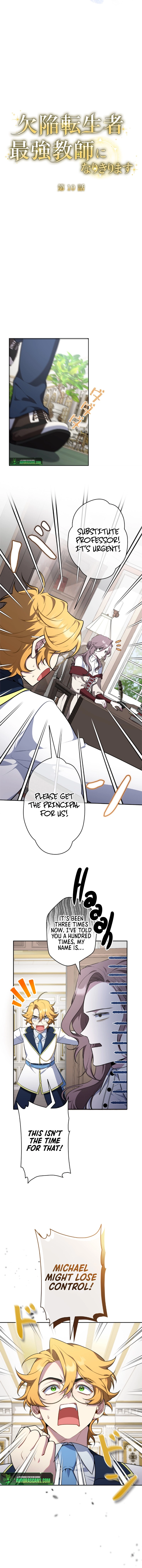 Read The Mighty Teacher is a Roleplayer EN Manga Online