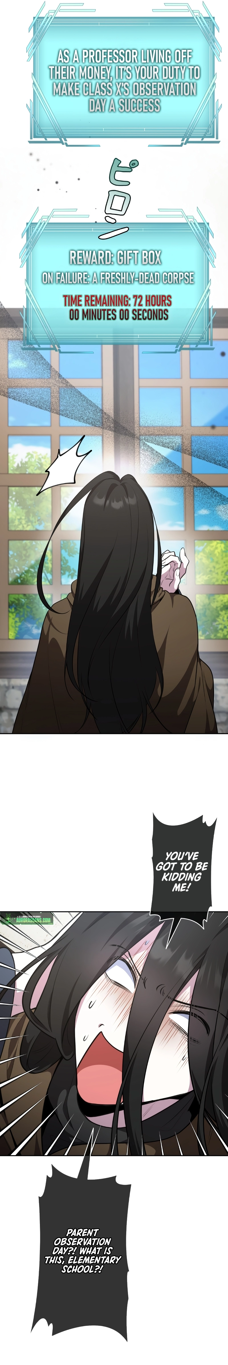Read The Mighty Teacher is a Roleplayer EN Manga Online