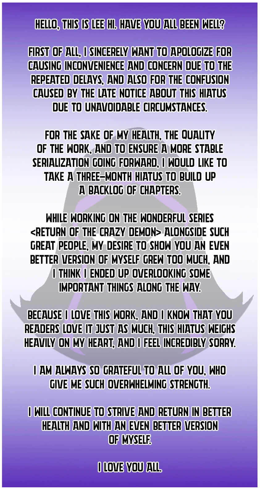 Read The Return of the Crazy Demon EN Manga Online