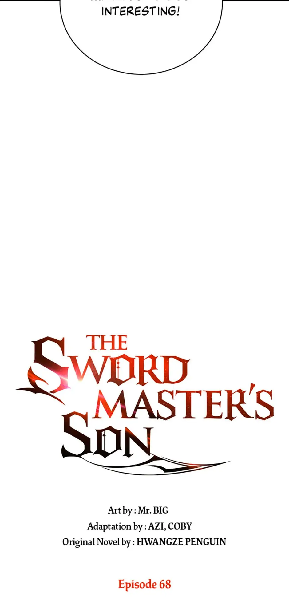 Read The Swordmaster's Son EN Manga Online
