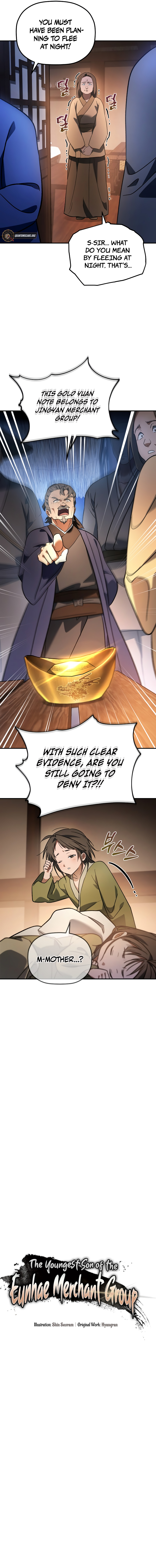 Read The Youngest Son of the Eunhae Merchant Group EN Manga Online