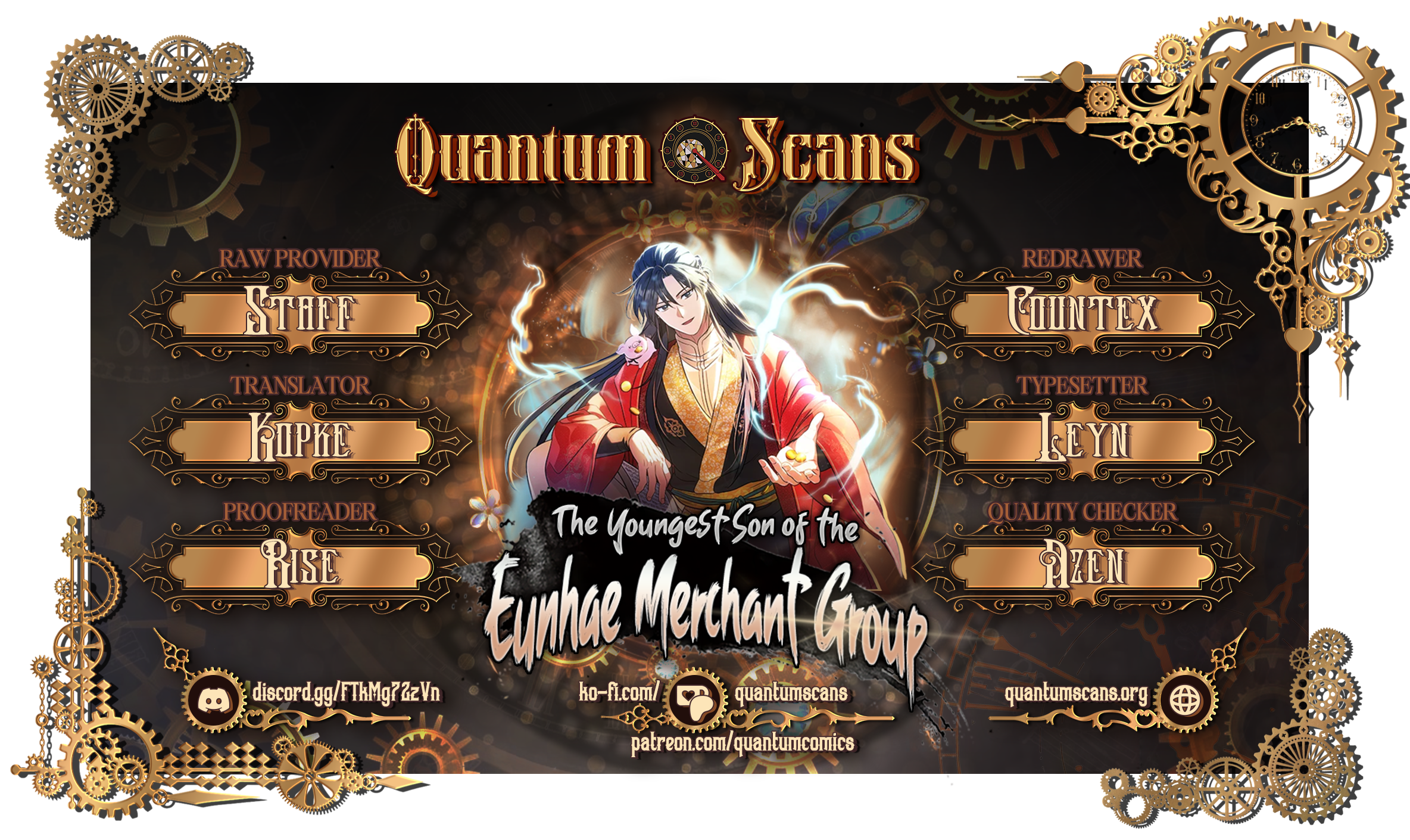 Read The Youngest Son of the Eunhae Merchant Group EN Manga Online