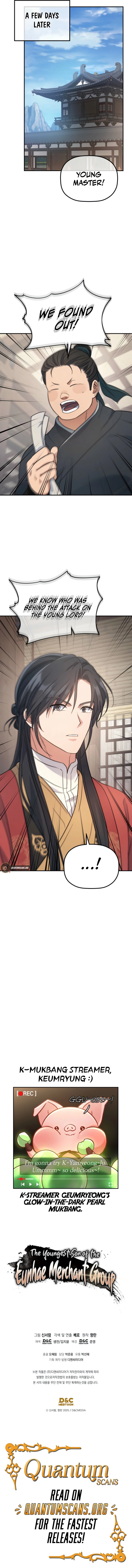 Read The Youngest Son of the Eunhae Merchant Group EN Manga Online