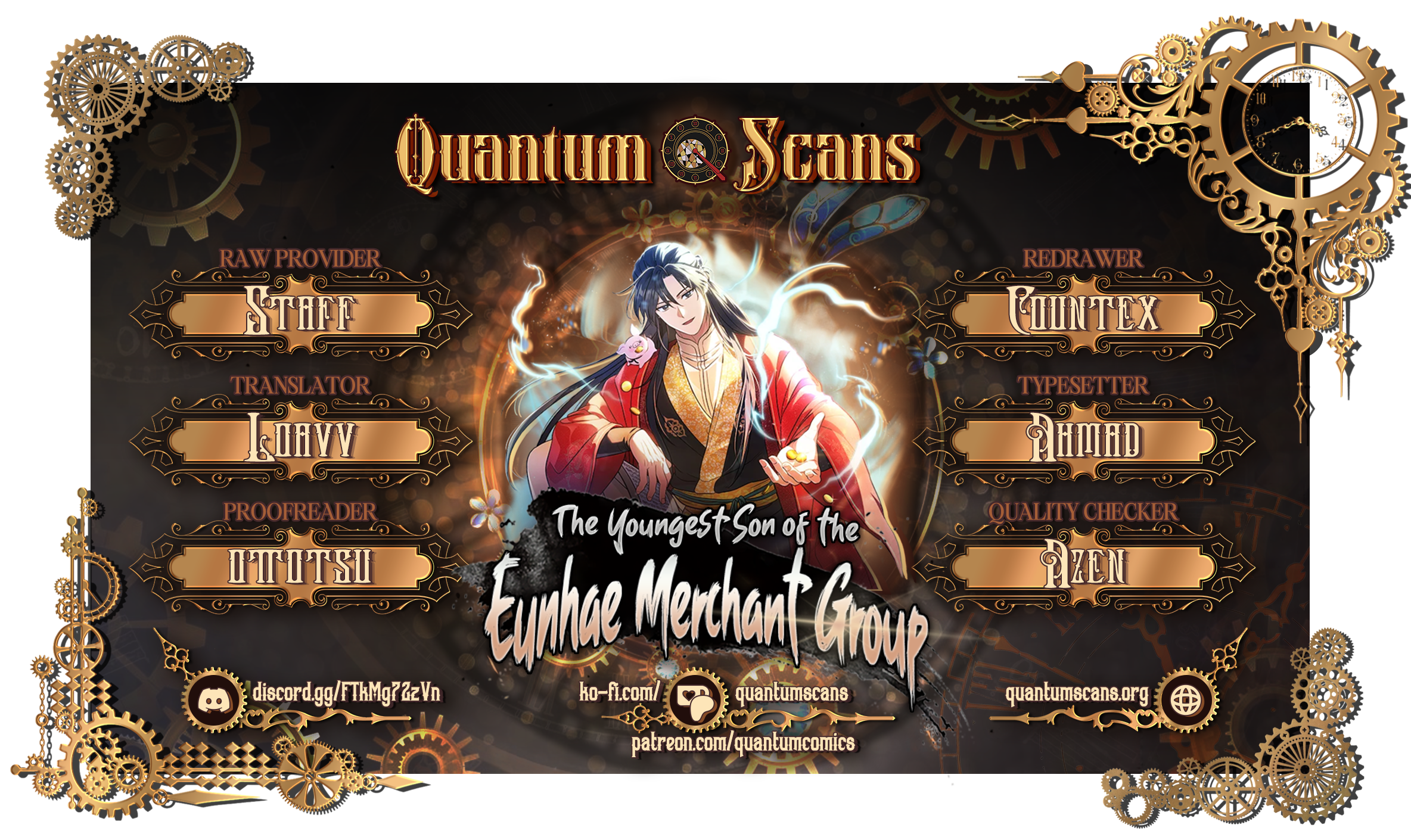 Read The Youngest Son of the Eunhae Merchant Group EN Manga Online