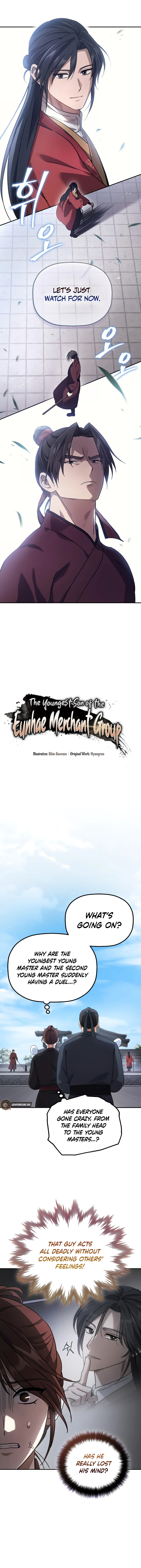 Read The Youngest Son of the Eunhae Merchant Group EN Manga Online