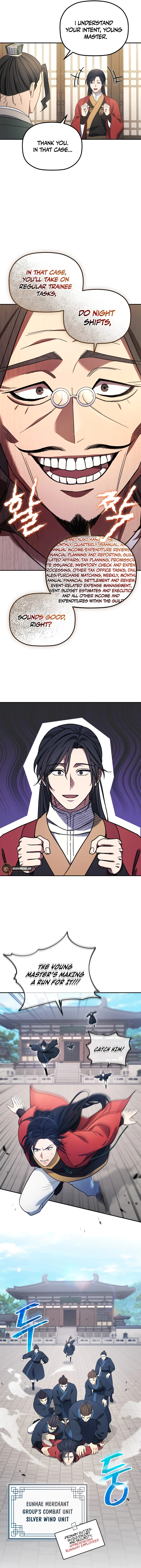 Read The Youngest Son of the Eunhae Merchant Group EN Manga Online
