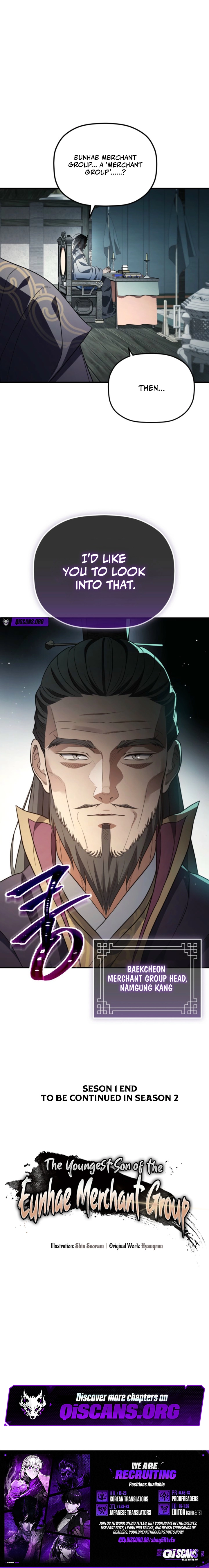 Read The Youngest Son of the Eunhae Merchant Group EN Manga Online
