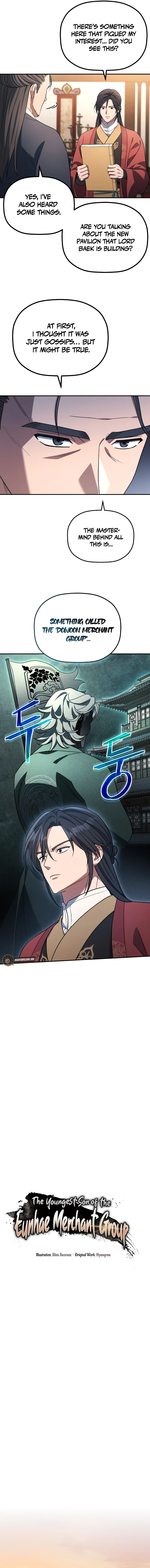 Read The Youngest Son of the Eunhae Merchant Group EN Manga Online