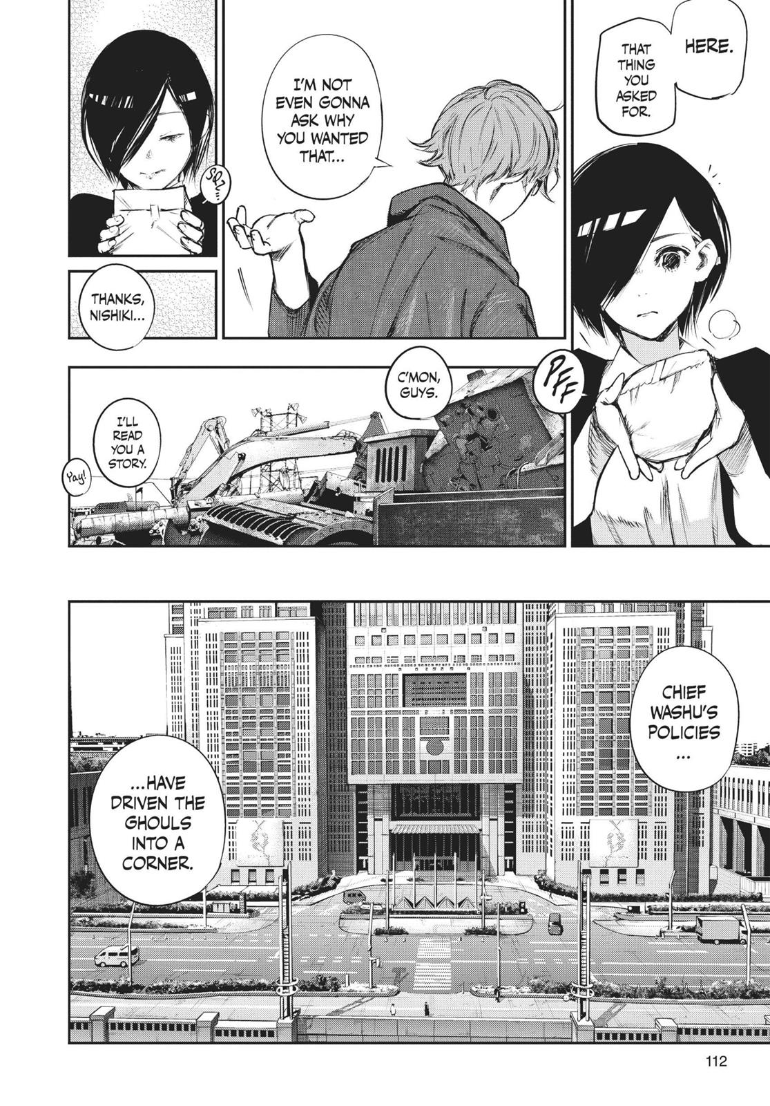 Read Tokyo Ghoul re EN Manga Online