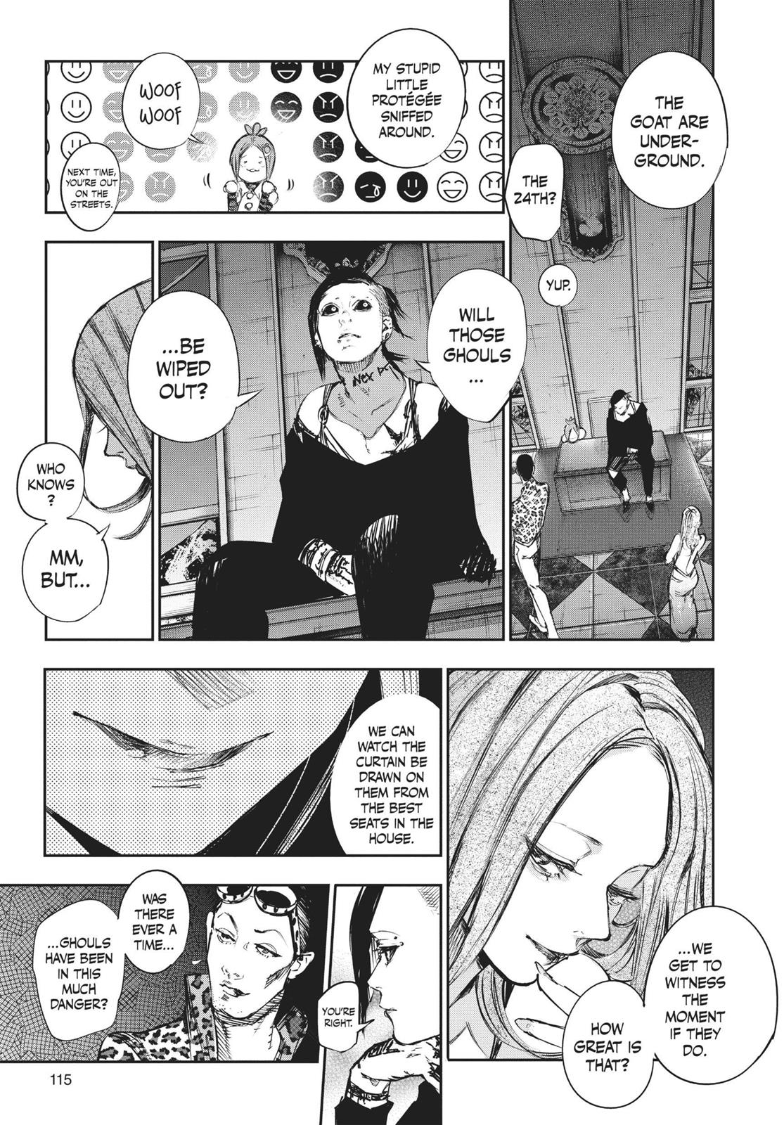 Read Tokyo Ghoul re EN Manga Online