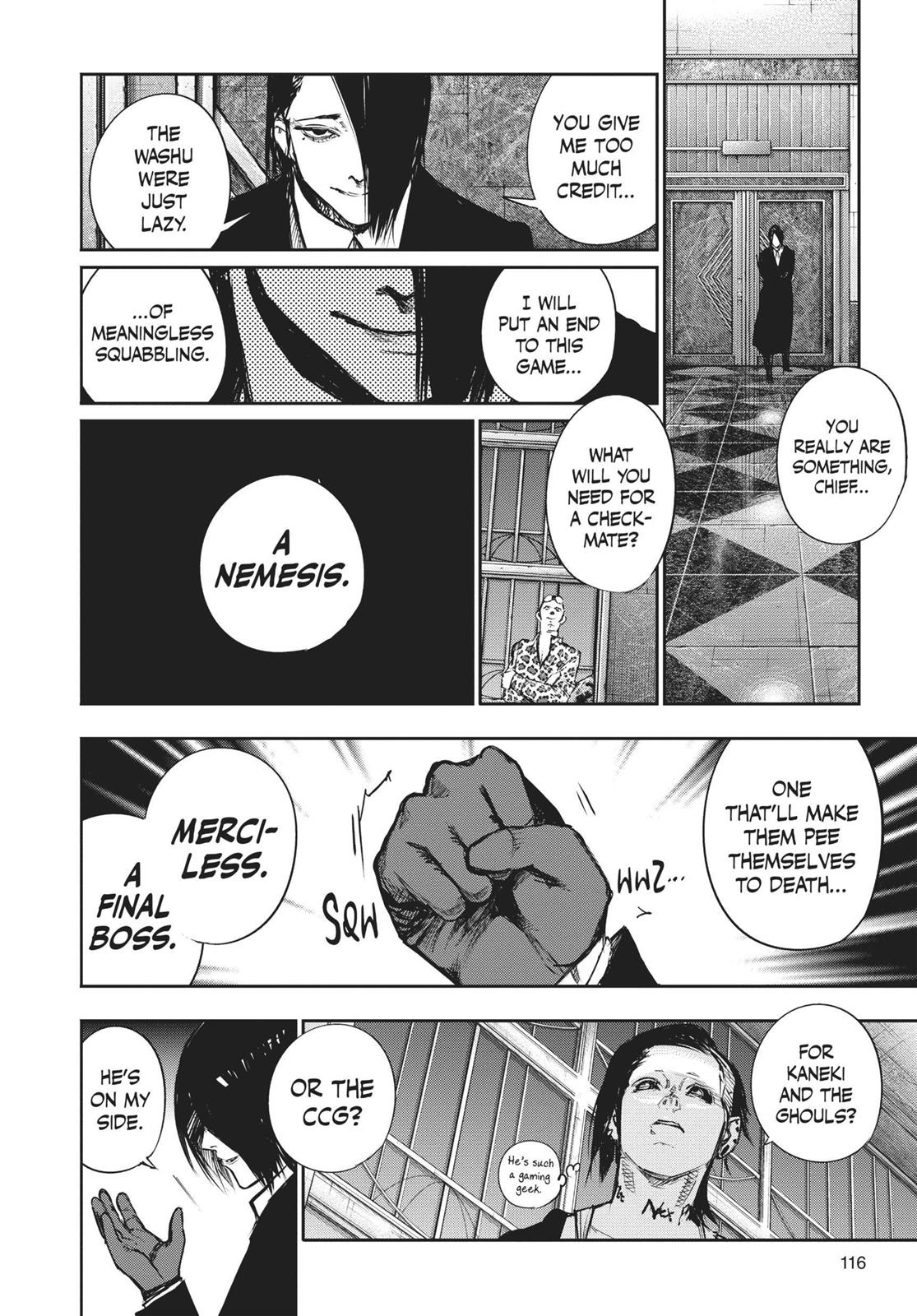 Read Tokyo Ghoul re EN Manga Online