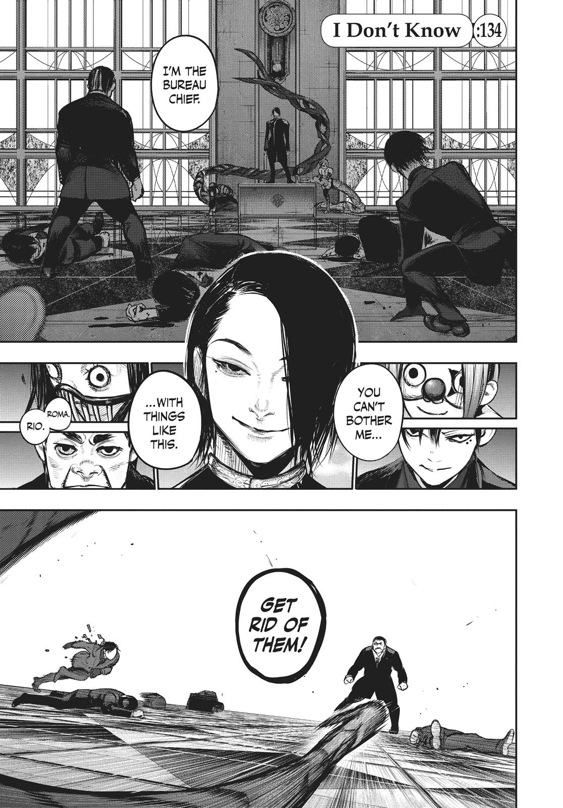 Read Tokyo Ghoul re EN Manga Online