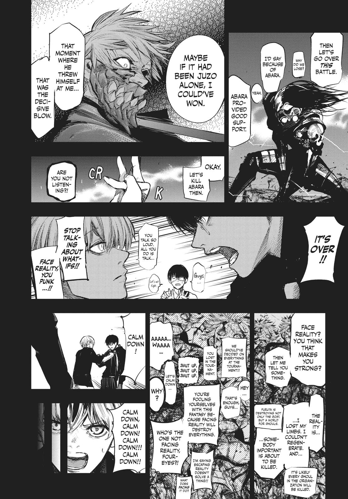 Read Tokyo Ghoul re EN Manga Online