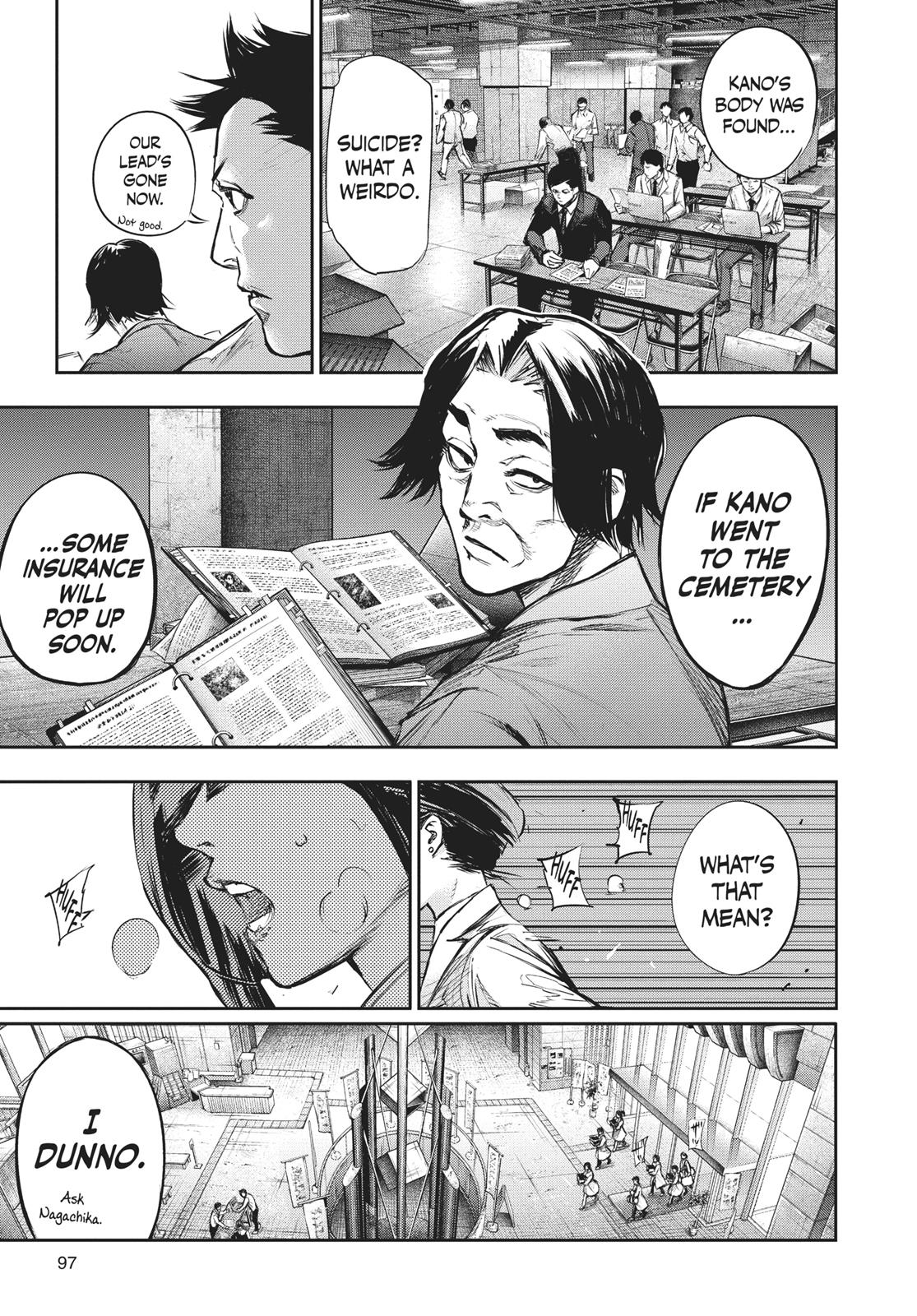 Read Tokyo Ghoul re EN Manga Online