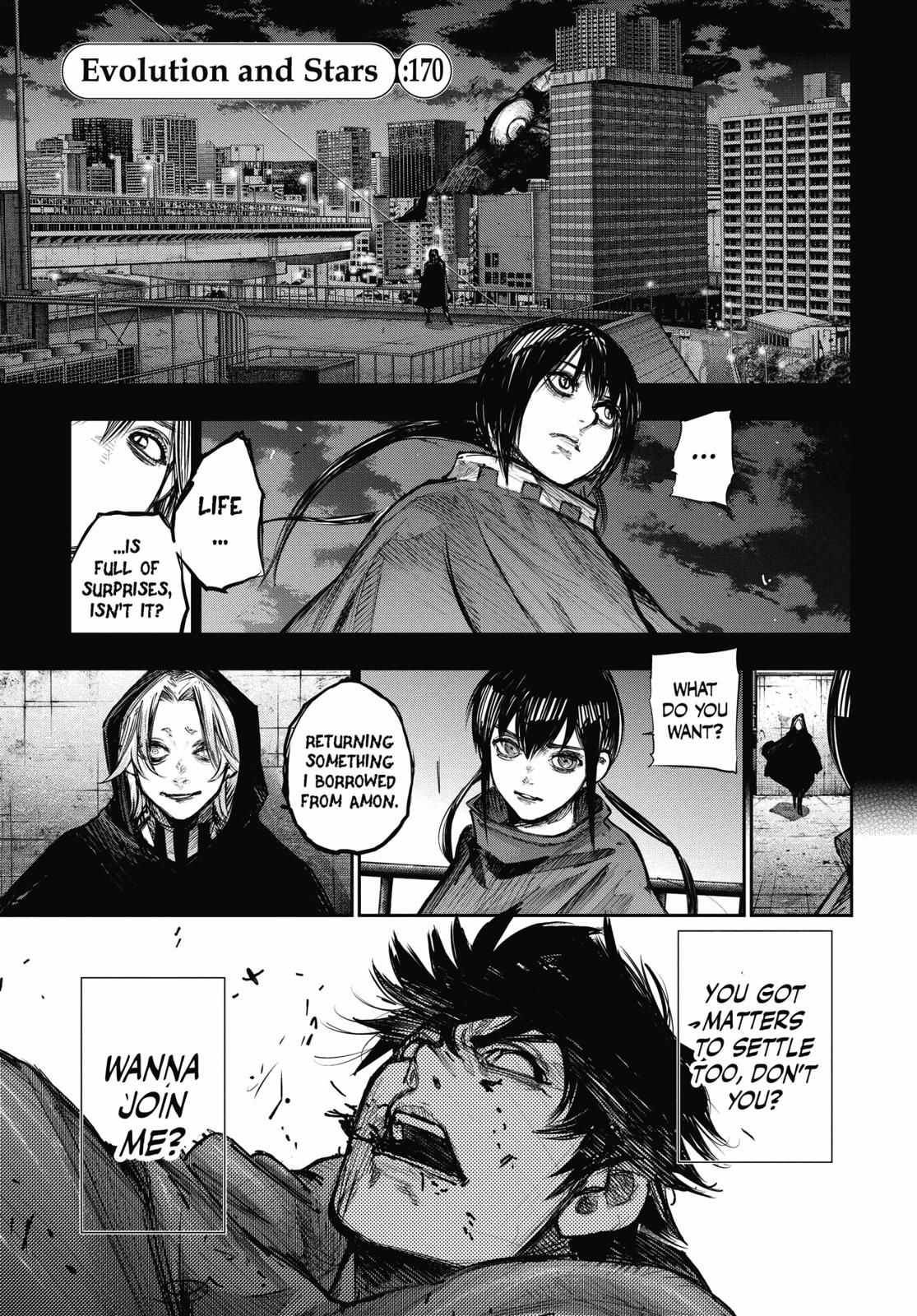 Read Tokyo Ghoul re EN Manga Online