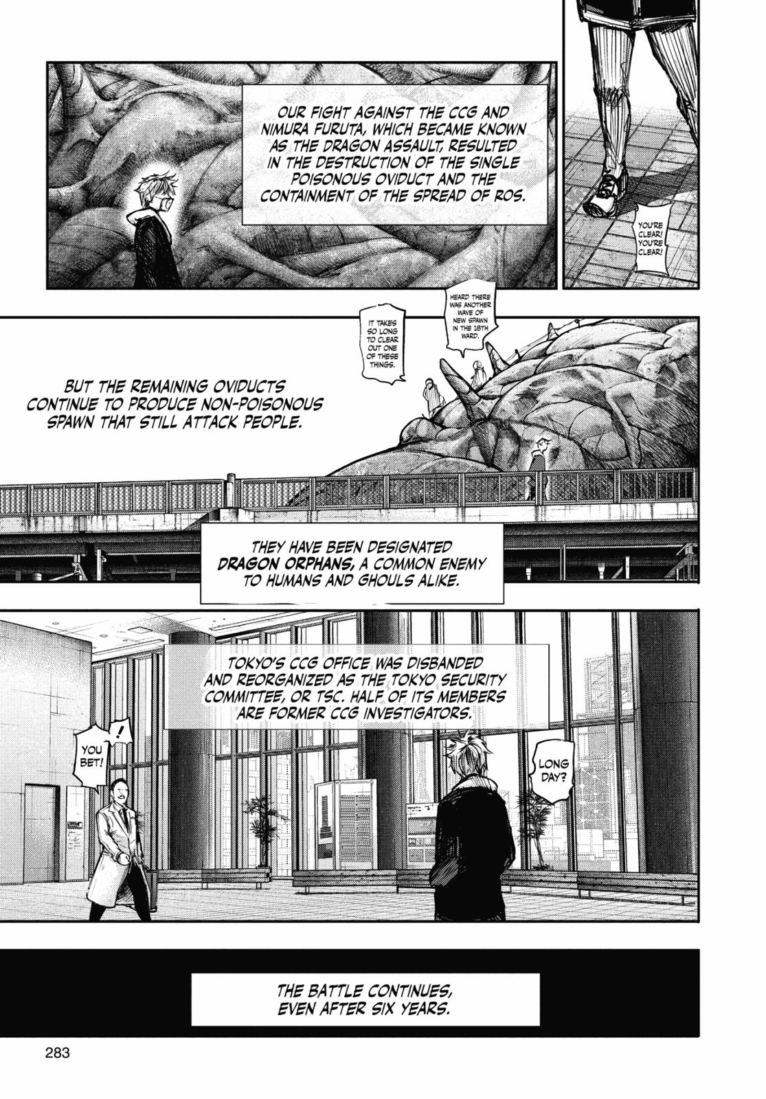 Read Tokyo Ghoul re EN Manga Online