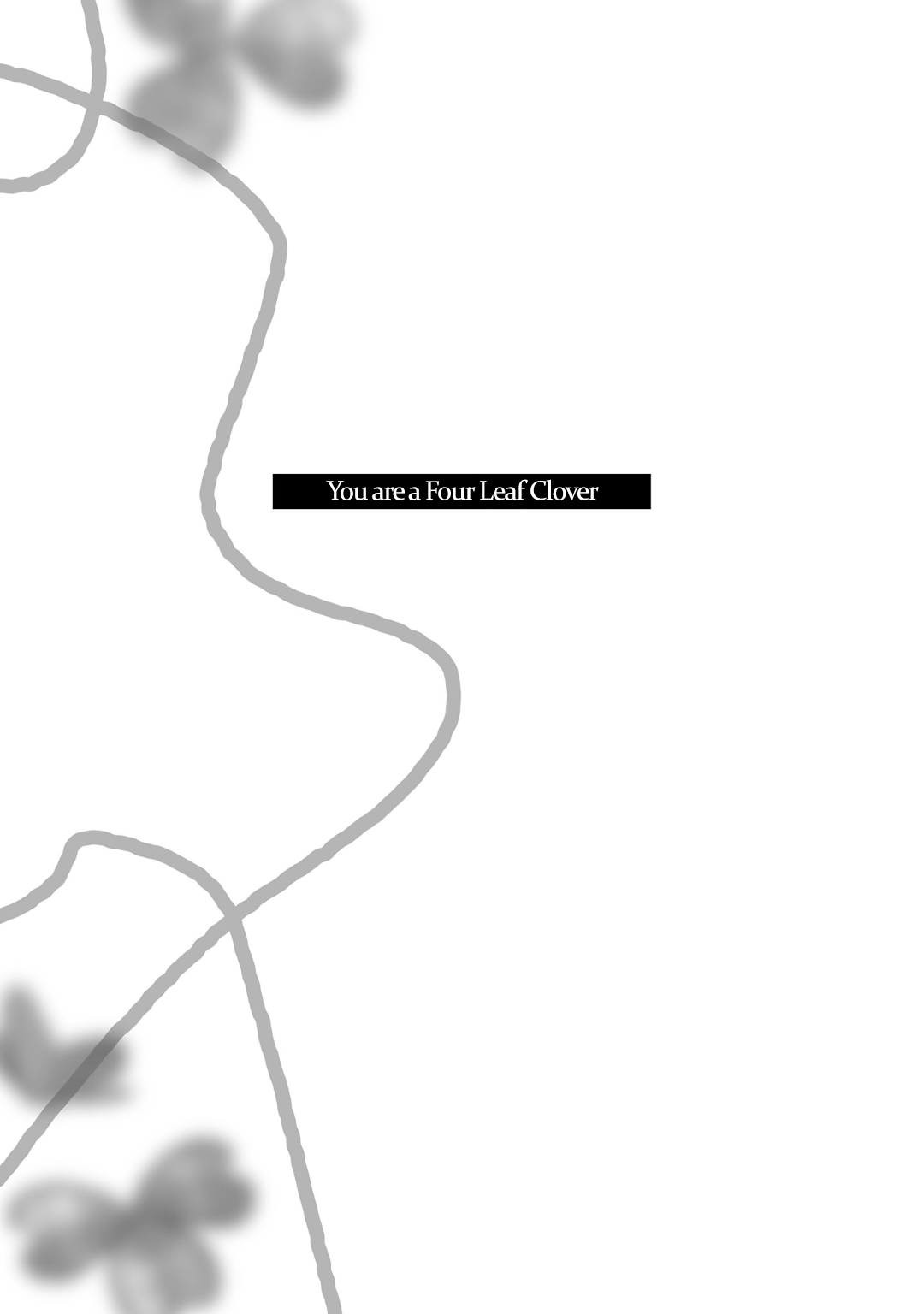 Read You Are a Four Leaf Clover EN Manga Online