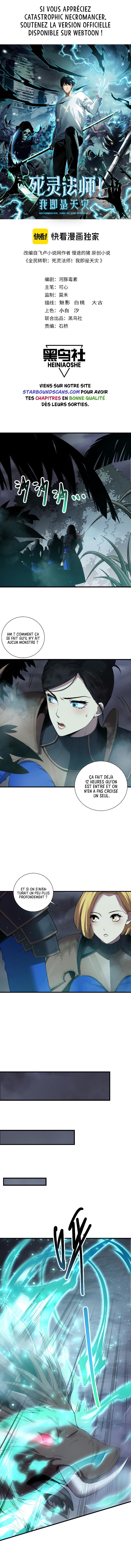 Read Catastrophic Necromancer FR Manga Online