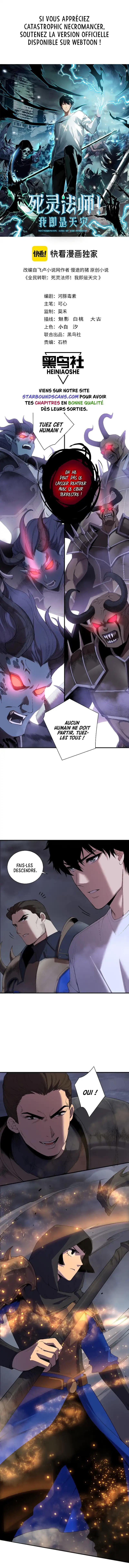 Read Catastrophic Necromancer FR Manga Online