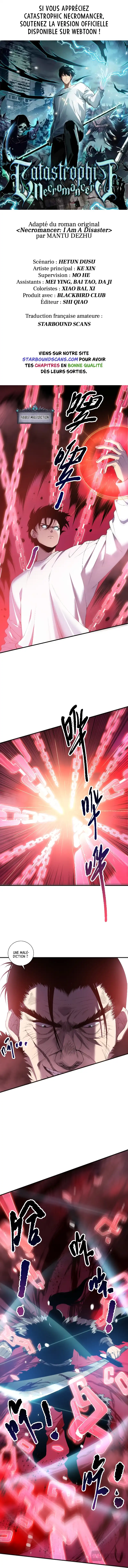 Read Catastrophic Necromancer FR Manga Online