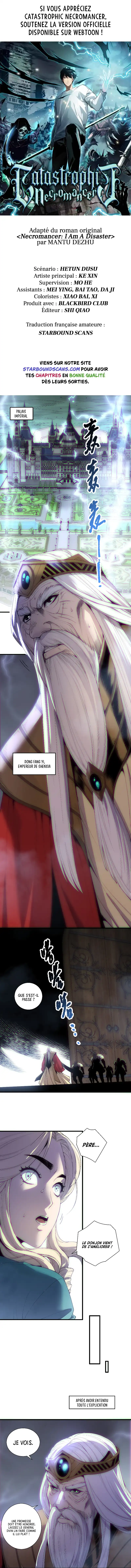 Read Catastrophic Necromancer FR Manga Online