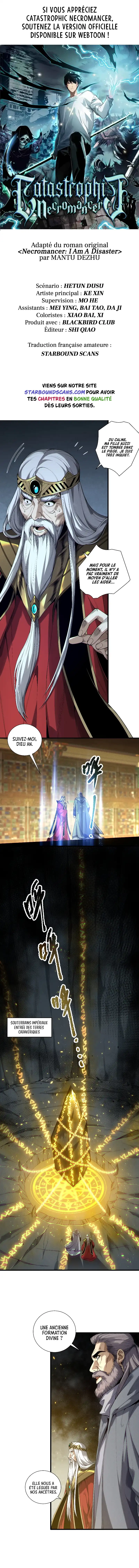 Read Catastrophic Necromancer FR Manga Online