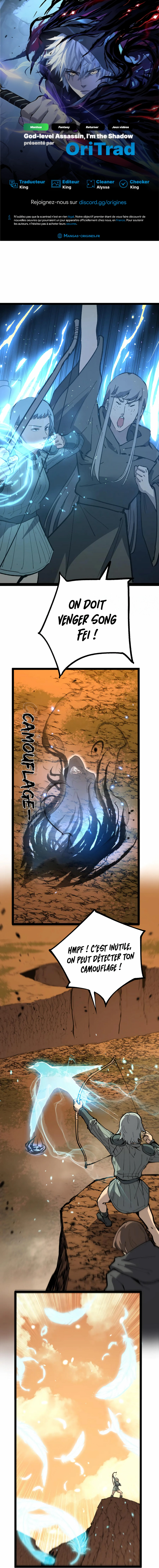 Read God level Assassin I’m the Shadow FR Manga Online